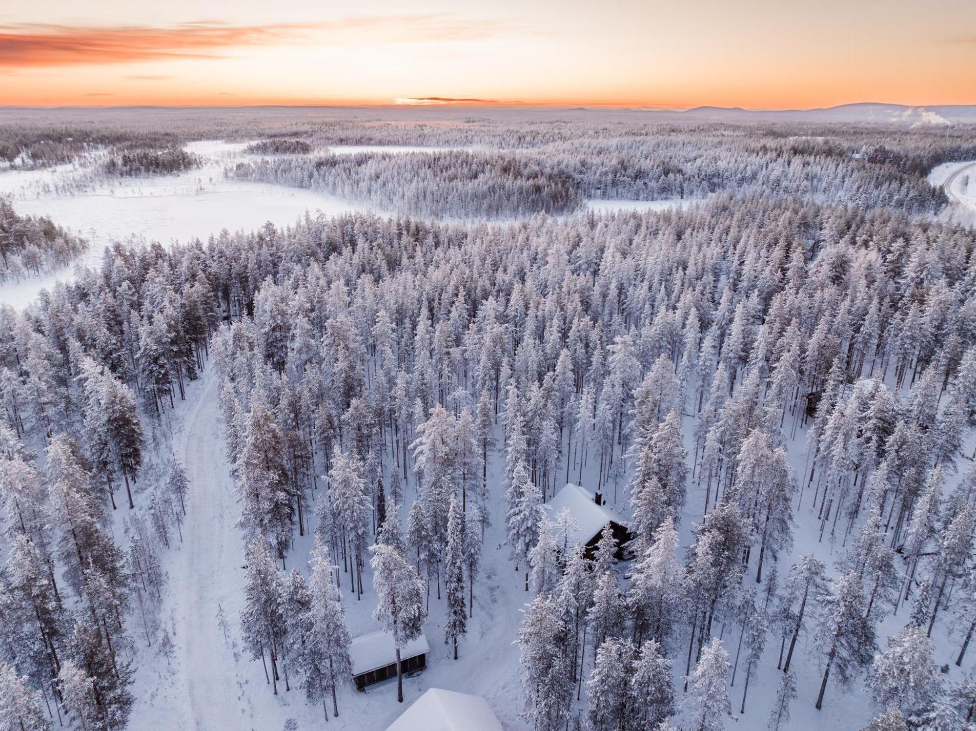 Pyhae Saukonpiilo Villa Pelkosenniemi Kültér fotó
